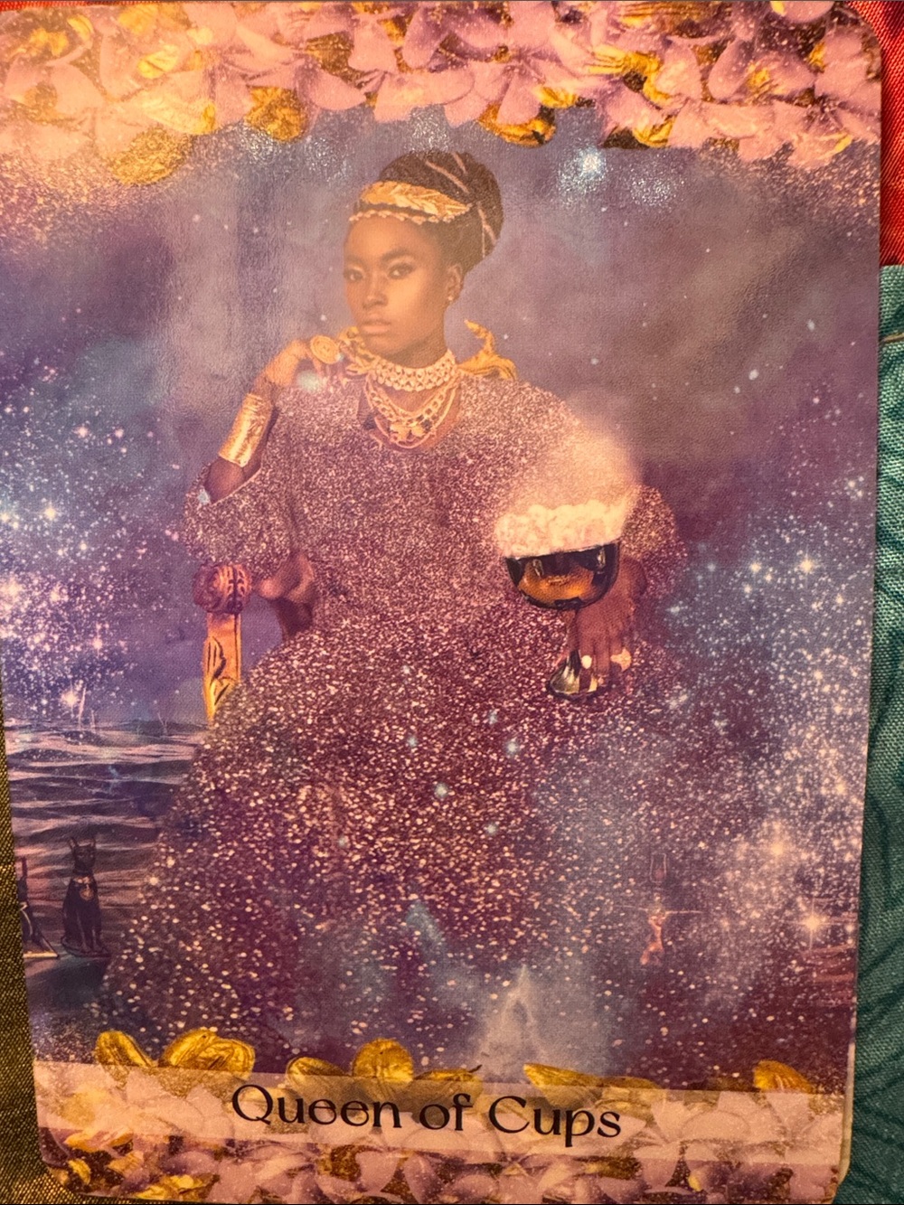 The Moon Dust Tarot by Florance Saul - Pink & Gold Deck - Picture 11 of 11